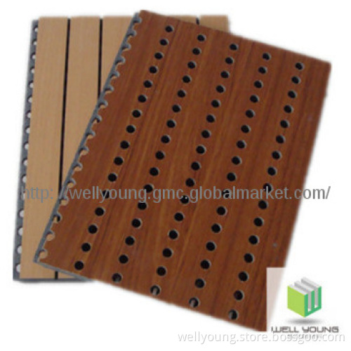 HPL slot perforated acoustic mgo board